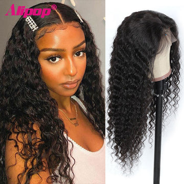 250% Deep Wave Lace Human Hair Wigs